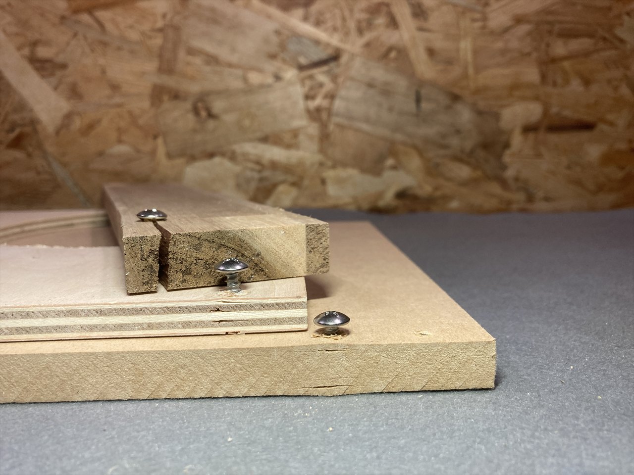 オリジナルスピーカーバッフル